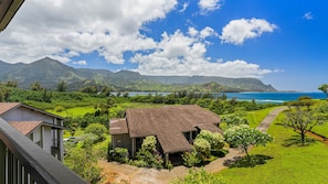 Hanalei Bay Resort #4322 - Dining Lanai Ocean View - Parrish Kauai