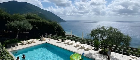 Swimming Pool and view from the house