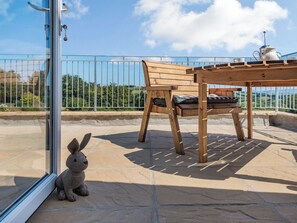 Balcony | Penceunant - Brynllin Holiday Cottages, Bwlch-Llan, near Aberaeron
