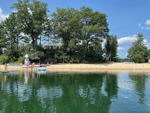Private Beach Front Peninsula - Your very own Slice-of-Heaven! Slice-of-Heaven TC | Silver Lake CottageKayaks, canoe, row boat, SUP's all included!
