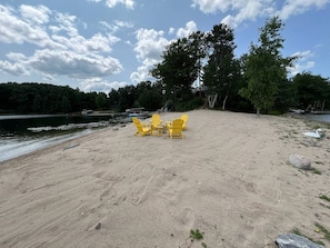 Private Beach Front Peninsula - Your very own Slice-of-Heaven! Slice-of-Heaven TC | Silver Lake CottageKayaks, canoe, row boat, SUP's all included!