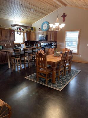 Kitchen with plenty of seating