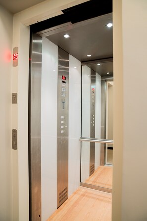 Interior entrance
