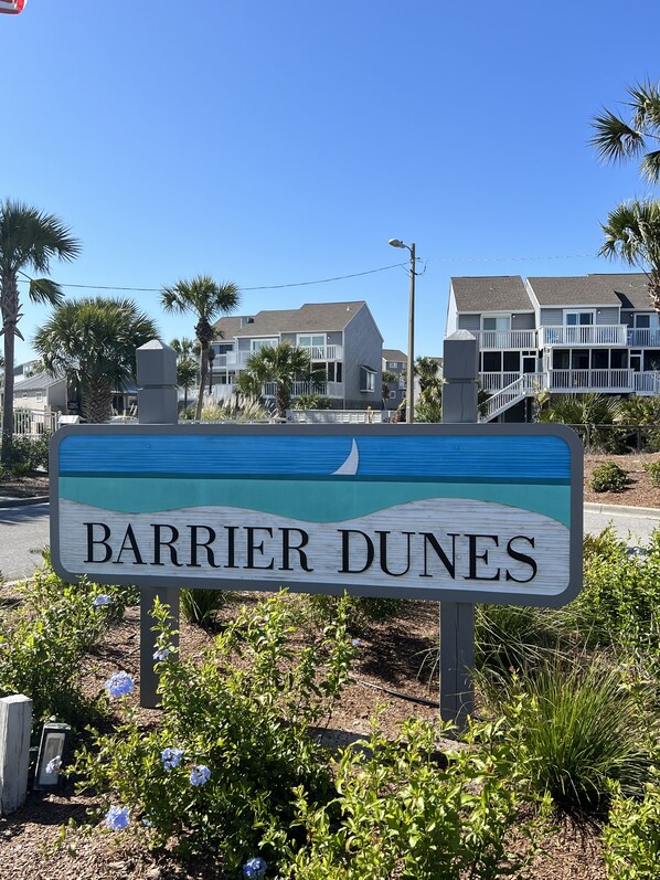 Barrier Dunes is a gated community 