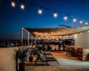 Spacious rooftop deck all for your enjoyment!