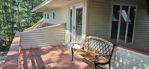 Porch of guest suite