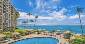 Swim in our community pool along the Pacific. 