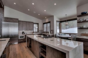 Gourmet kitchen