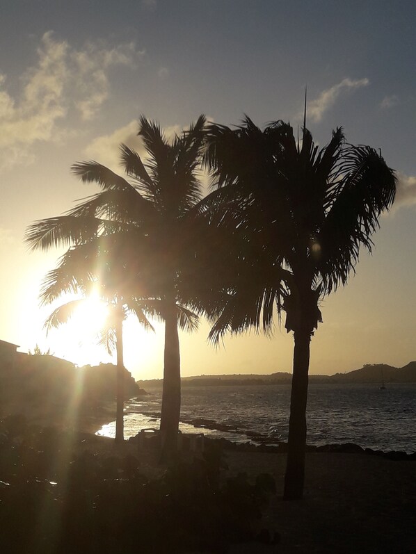 COUCHER DE SOLEIL DE LA PLAGE DE LA RESIDENCE