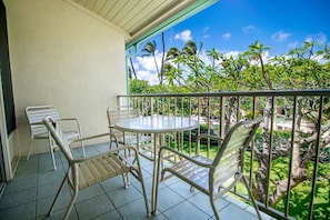 Garden view from Balcony