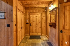 Entrance to the lodge