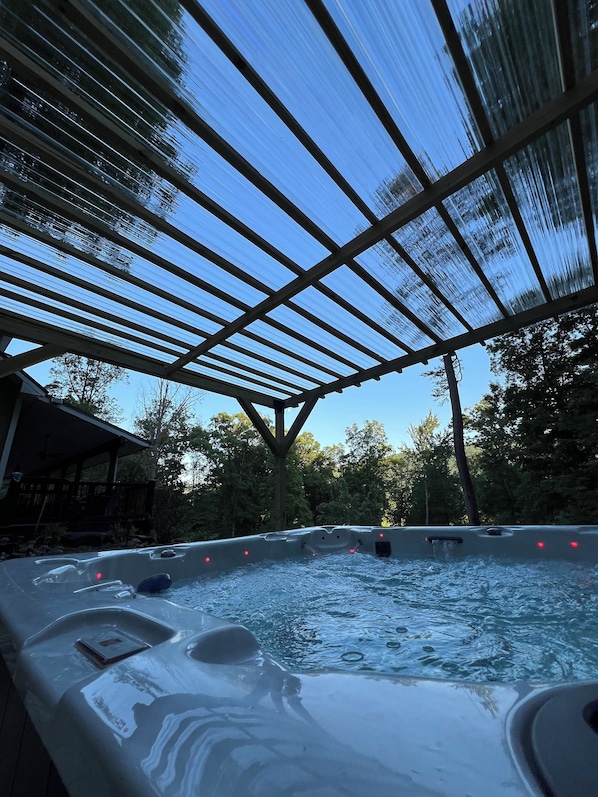 Bain à remous extérieur
