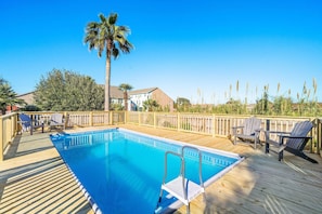 Make a splash in your private pool