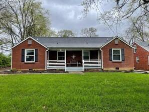 Front of the duplex