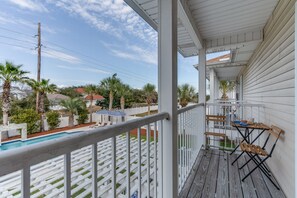 Ocean views from the porch.