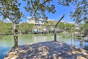 Private Dock | Dolphins, Manatees & Osprey Watching