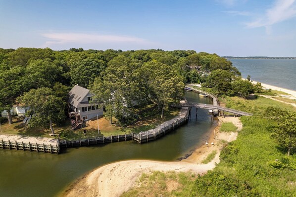 Bird's eye view of Lagoon Lodge