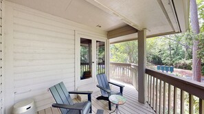Private Balcony with Outdoor Seating