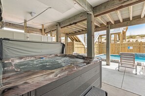SN0625: Shell Cottage | Pool Area w/ Hot Tub
