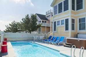 HK56: Hilltop Haven | Pool Area with Hot Tub (2025 Pool Opening Date: 4/20/25)