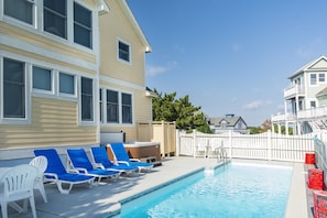 HK56: Hilltop Haven | Pool Area with Hot Tub (2025 Pool Opening Date: 4/20/25)