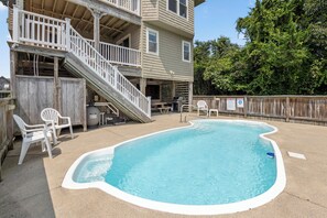 JR385: Jockeys Ridge 385 | Private Pool Area