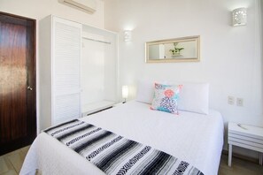 Queen-sized bed