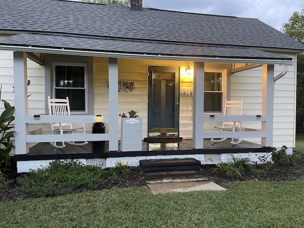 Relax on the front porch