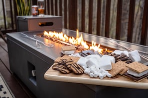 Smores, the sweetest way to end the day.
