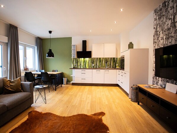 Apartment Q1, 51qm, 1 Schlafzimmer, max. 4 Personen