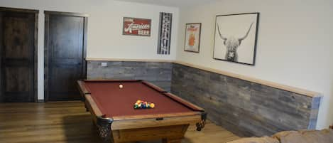 Lower Level Pool Table