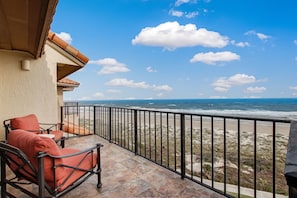 Private Balcony with Expansive Views of the Atlantic Shoreline