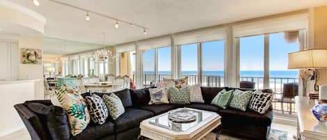 Absolutely Breathtaking Oceanfront Turtle Dunes Penthouse Villa - Spectacular Intracoastal Waterway and the Atlantic Ocean Views