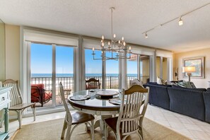 Dining Table with Seating for 6 and More Ocean Views