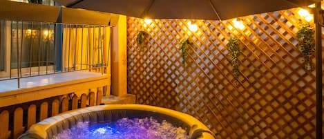 Bubbelpool inomhus