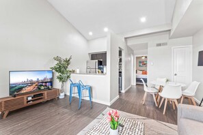 Living Room and Dining Area