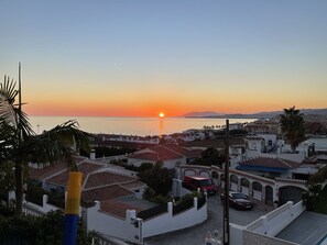 Vue sur la plage/l’océan