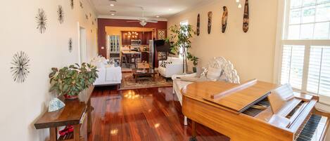 Fully renovated with mahogany hardwood floors & cherry cabinetry 