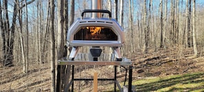 Ooni Karu 16 pizza oven, with wood fire or propane cooking options