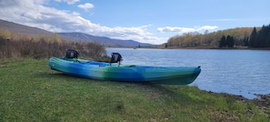 We have a kayak available for guests at Sand Run Lake