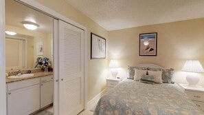 Bedroom and Bathroom