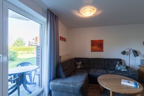 Wohnzimmer mit gemütlicher Sitzecke
