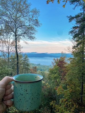 Vue depuis l’hébergement