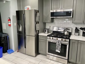 Stainless appliances