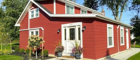 The "Red House" at Roosevelt Beach