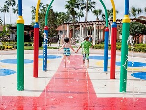 Outdoor children's play area