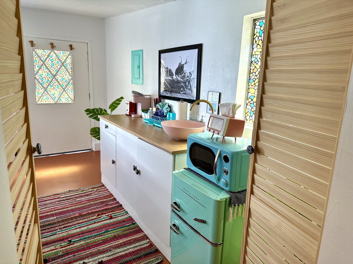 The Cowgirl Cabana. A private, gated bungalow.