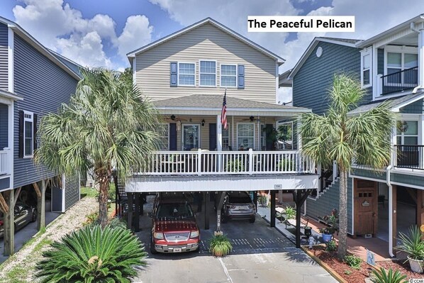 The Peaceful Pelican:  down br1king, br2queen, upbr3king, upbr4 queen & bunk bed