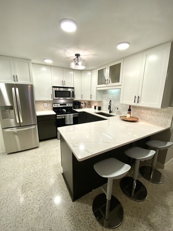 Fully renovated kitchen