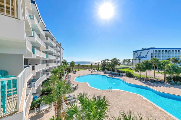 Balcony view from Destin West Gulfside 310!!